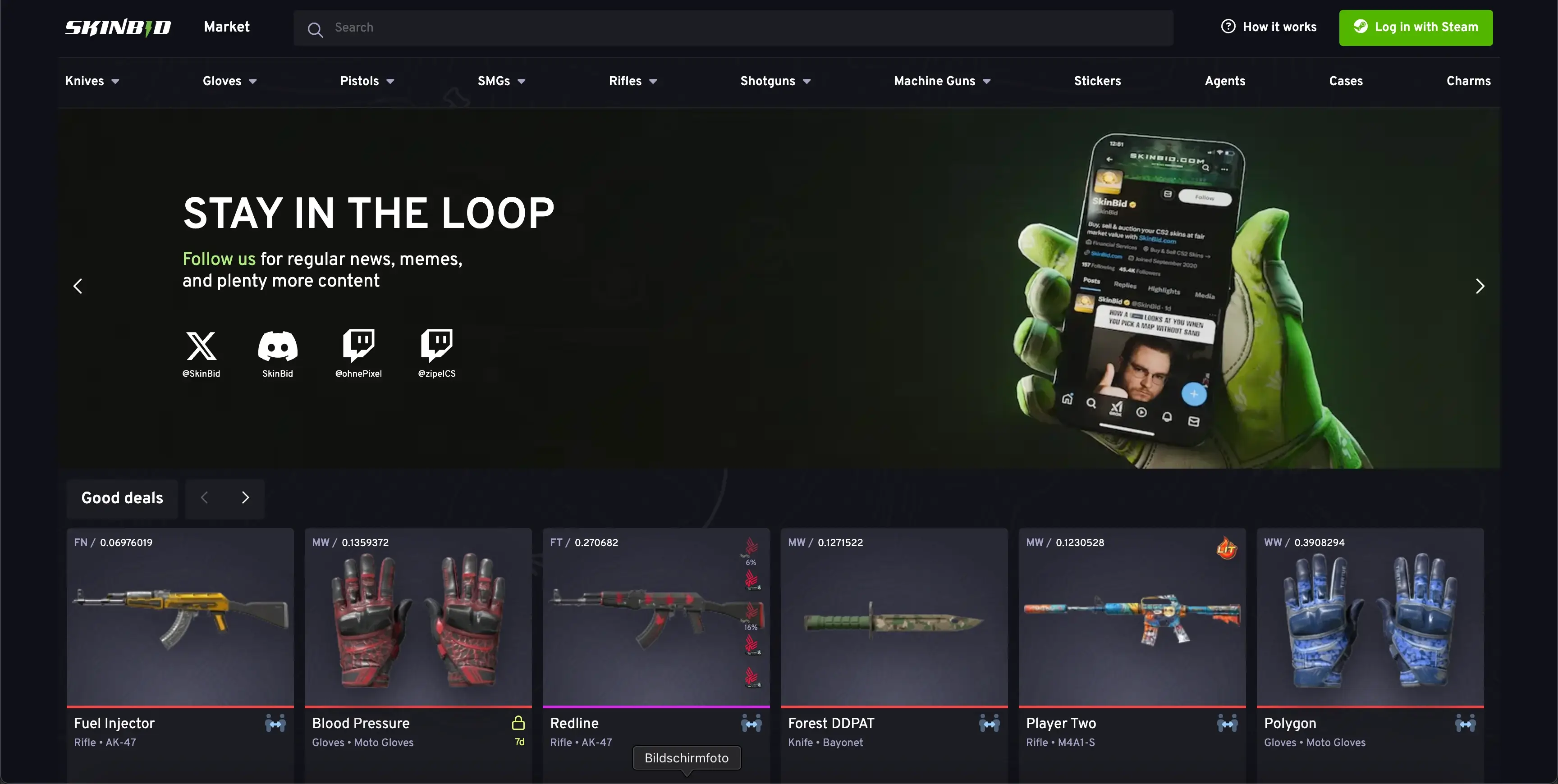 Skinbid
