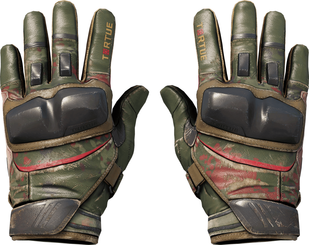 ★ Moto Gloves | 3rd Commando Company (Battle-Scarred)