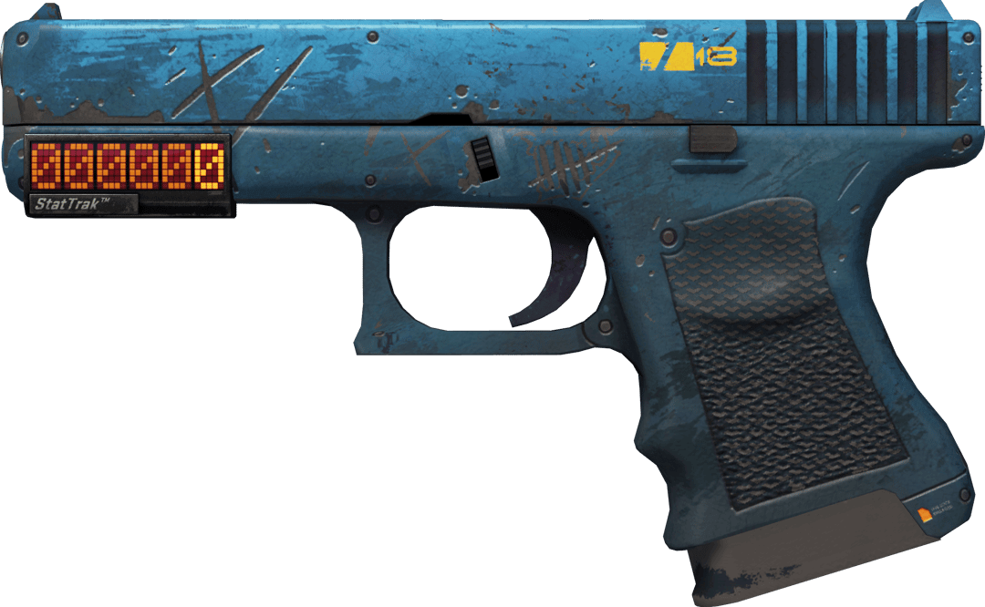 StatTrak™ Glock-18 | Off World (Battle-Scarred)