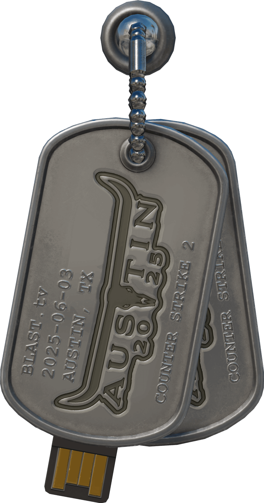 Souvenir Charm | Austin 2025 Highlight | Strikes Back