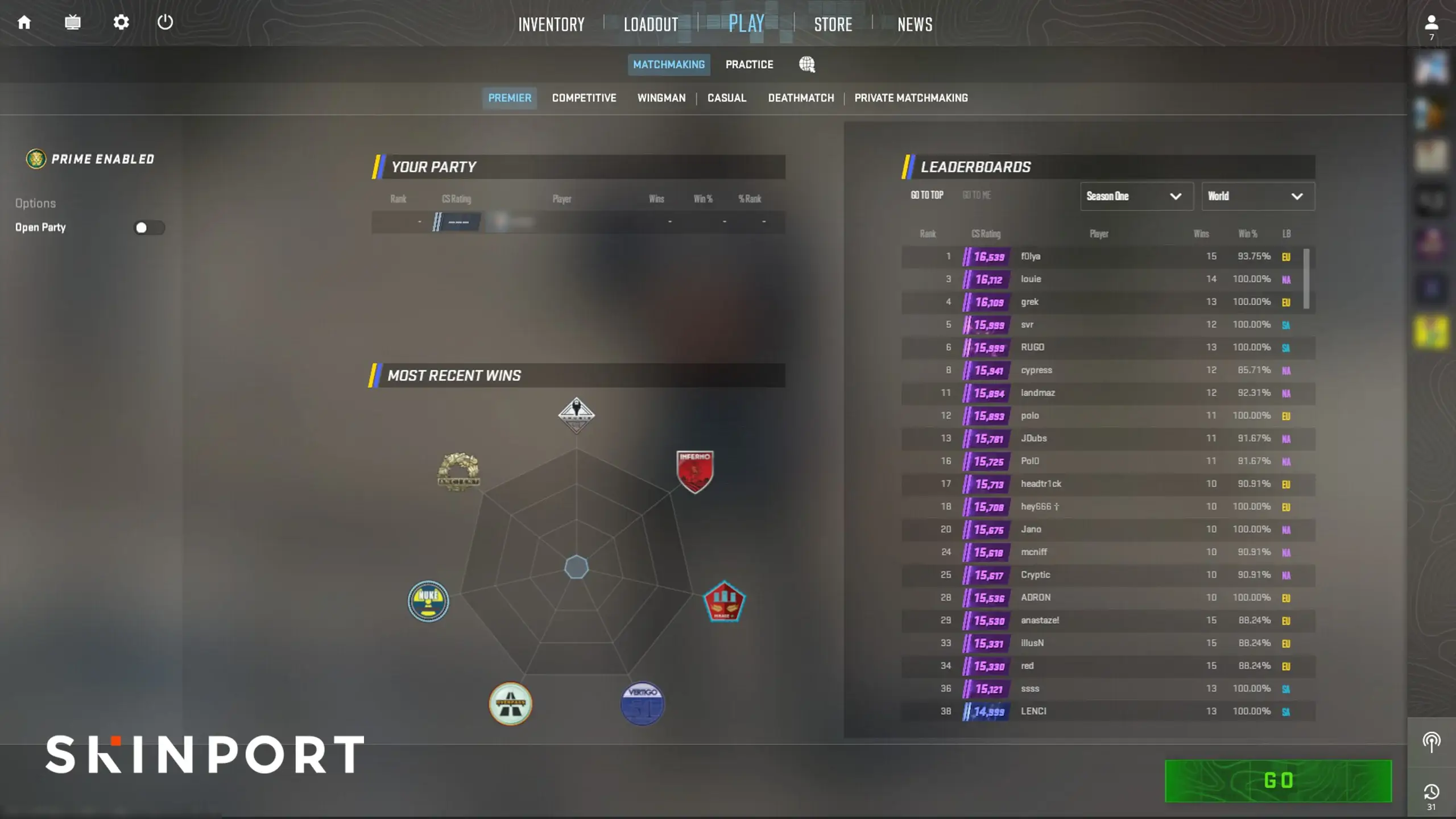 CS2 UI