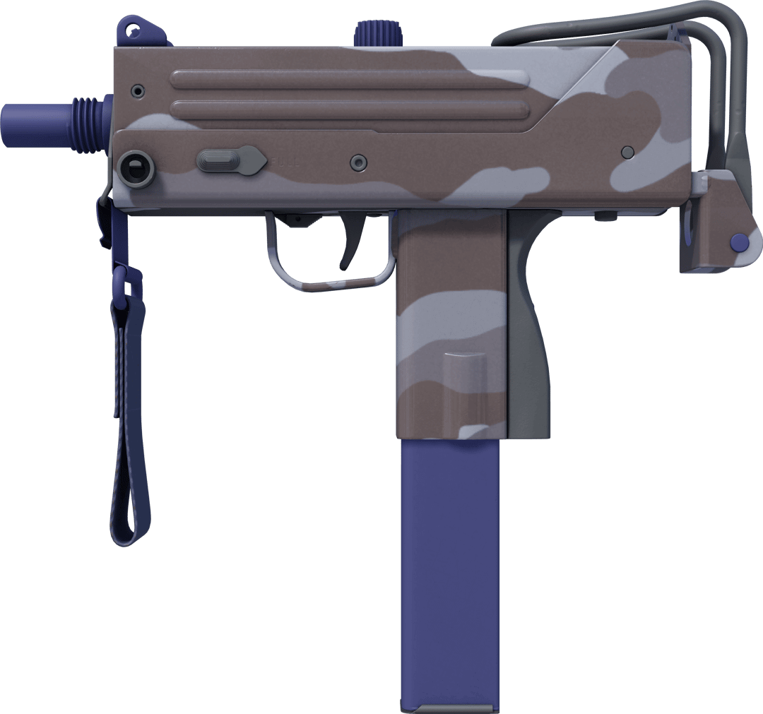 MAC-10 | Storm Camo 新出厂