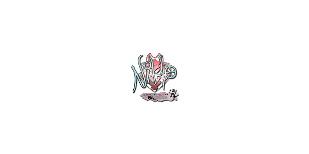 Sticker | NiKo (Holo) | Antwerp 2022