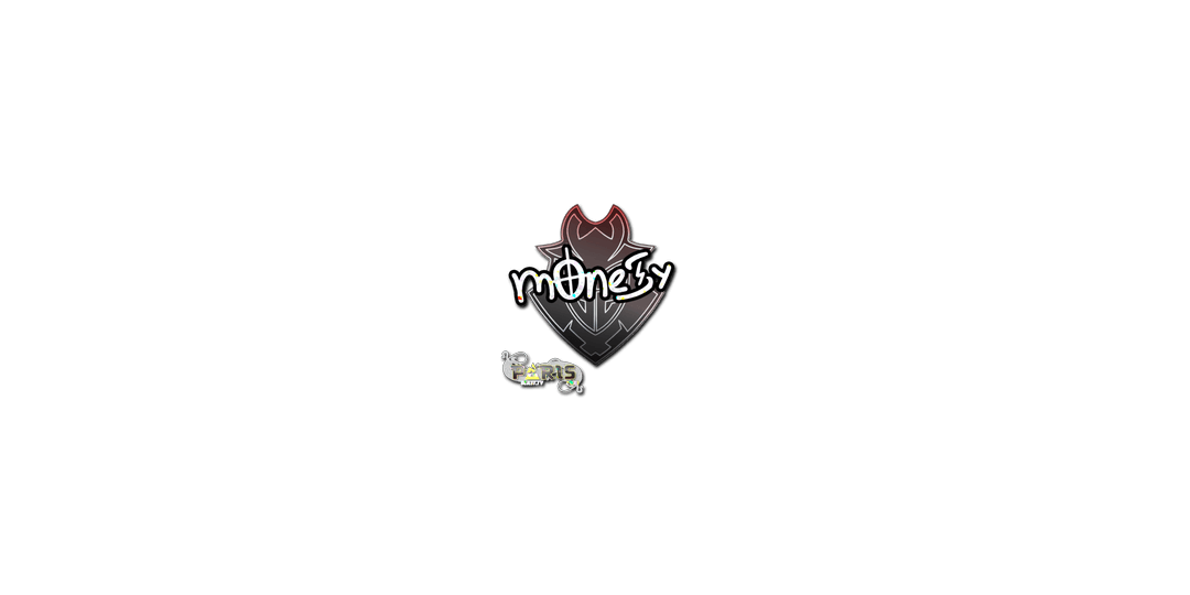 Sticker | m0NESY (Glitter) | Paris 2025