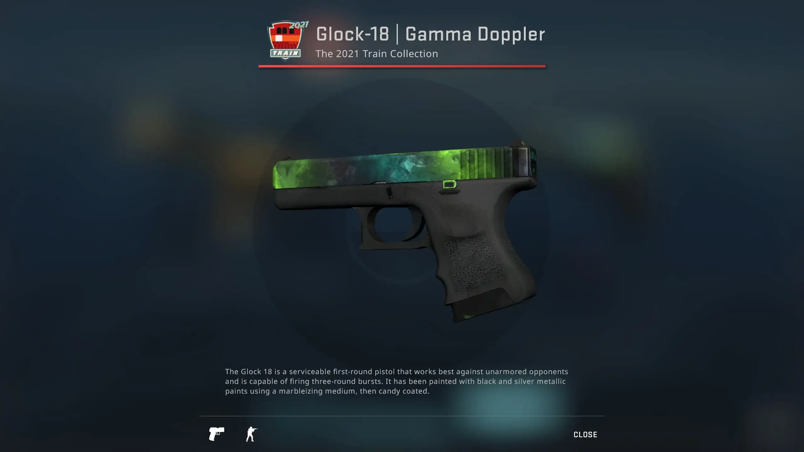 Gamma Doppler Glock