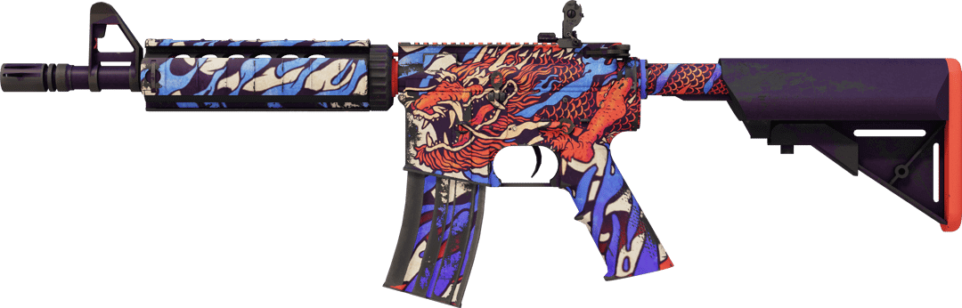 M4A4 | 龍王 (Dragon King) (Field-Tested)